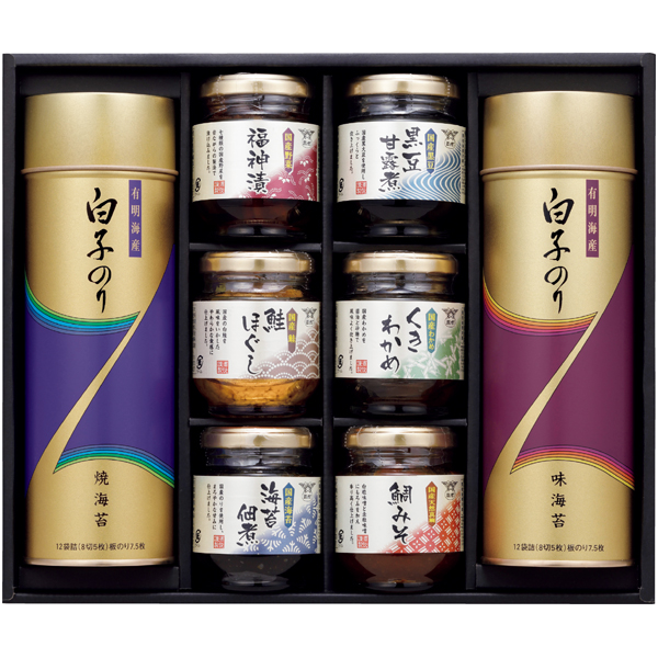 白子 のり・酒悦佃煮詰合せ 商品サムネイル