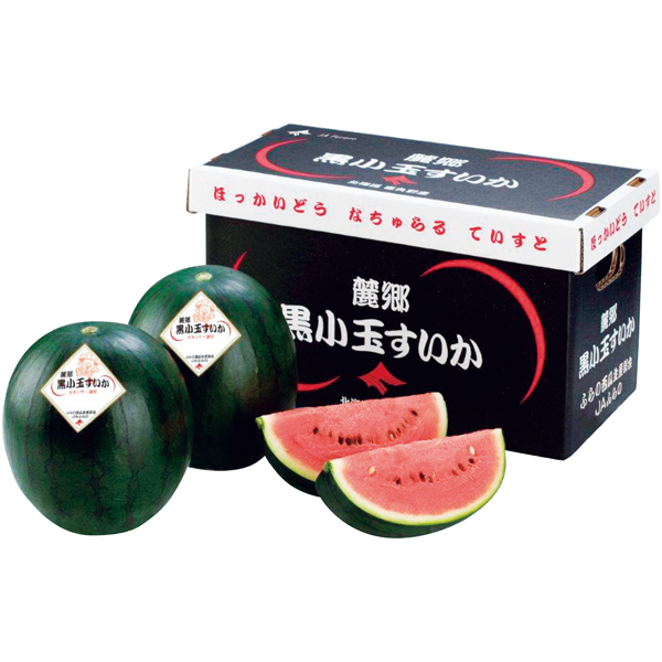 北海道産（JAふらの） 黒小玉西瓜 商品サムネイル