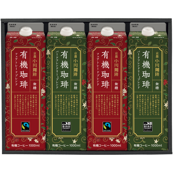 小川珈琲 有機珈琲リキッドギフト 商品サムネイル