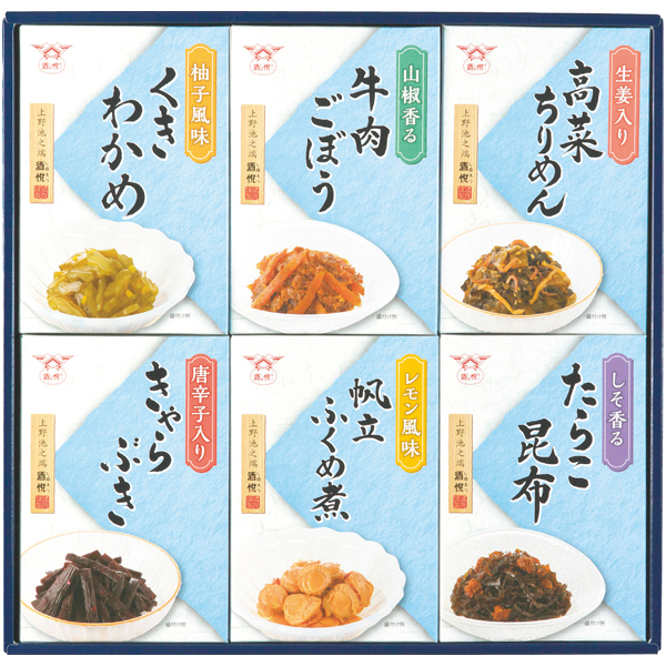 酒悦 夏の佃煮・惣菜詰合せ 商品サムネイル