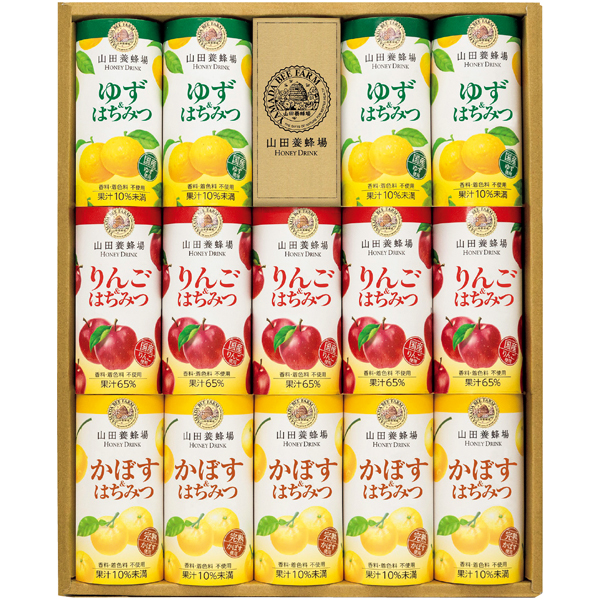 山田養蜂場 ハニードリンク3種詰合せ（14本） 商品サムネイル