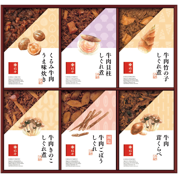 柿安 牛肉しぐれ煮詰合せ 商品サムネイル