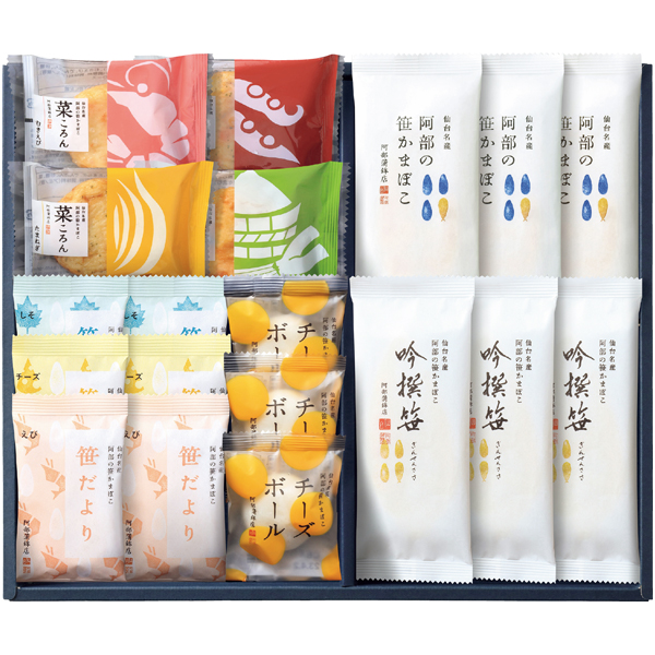 阿部蒲鉾店 笹かまぼこ詰合せ 商品サムネイル