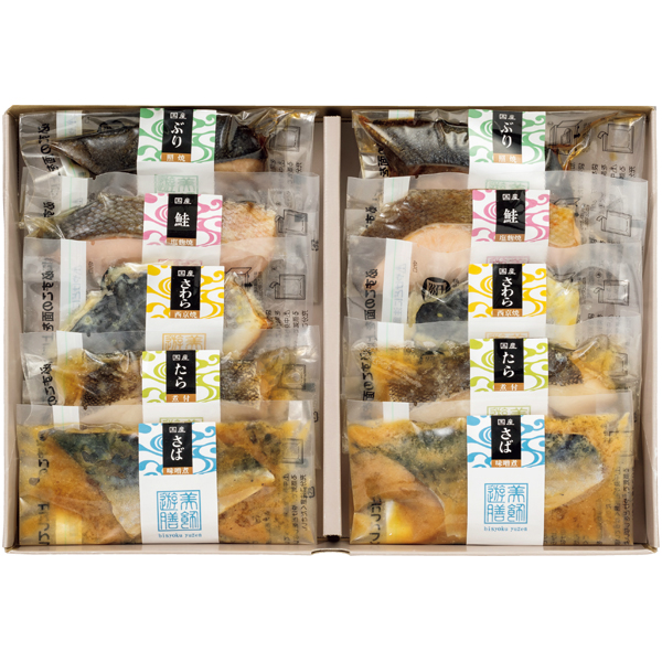 丸市食品 レンジで簡単 国産鮮魚の煮魚・焼魚詰合せ 商品サムネイル
