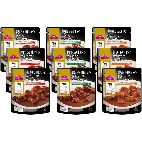 トップバリュ タスマニアビーフ カレーセット 商品サムネイル