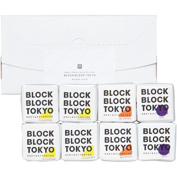 BLOCK BLOCK TOKYO カシスオレンジMIXバスクチーズケーキBB3種 8個 商品サムネイル