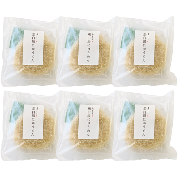 東京 目黒「鳥しき」監修 鶏白湯にゅうめんセット 商品サムネイル