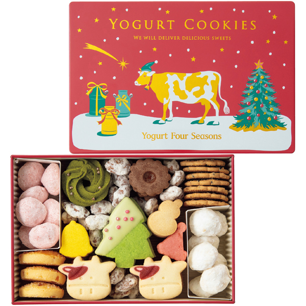 ヨーグルトフォーシーズンズ ヨーグルトクリスマスクッキー缶 商品サムネイル