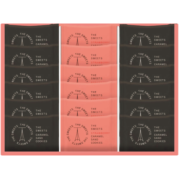 ザ・スウィーツ キャラメルサンドクッキー（オリジナル＆苺）（18個） 商品サムネイル