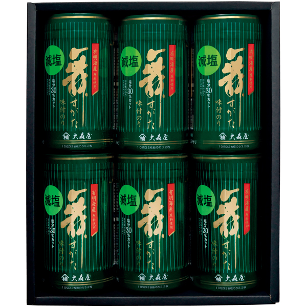 大森屋 減塩味付のり卓上ギフト 商品サムネイル