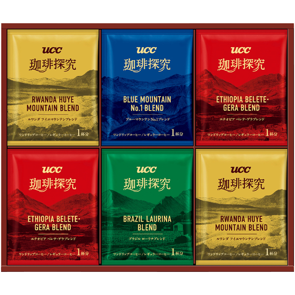 UCC 珈琲探究ワンドリップコーヒーギフト 商品サムネイル