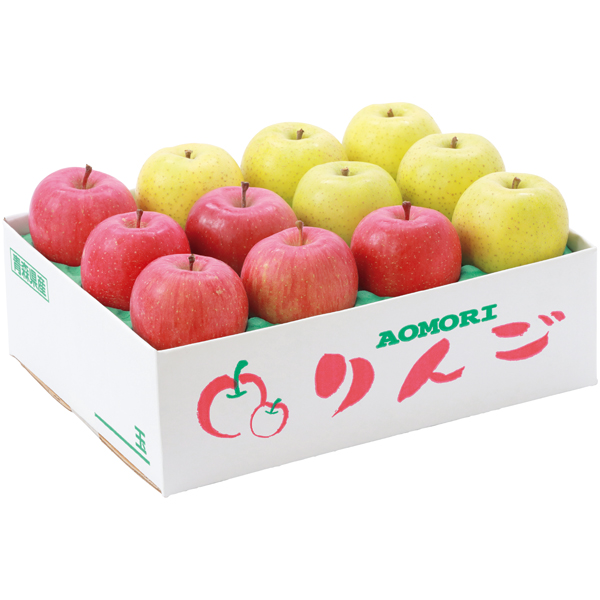 青森県産 わけありサンふじりんごと王林（自宅用） 商品サムネイル