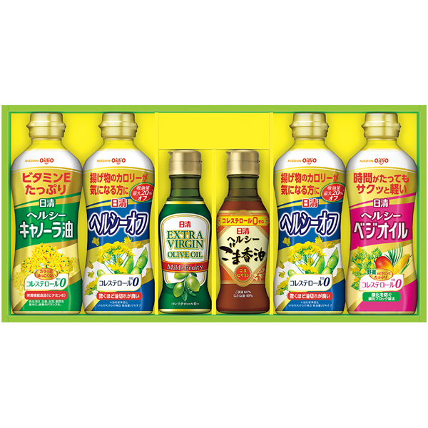 日清オイリオ オリーブオイル＆バラエティオイルギフト 商品サムネイル