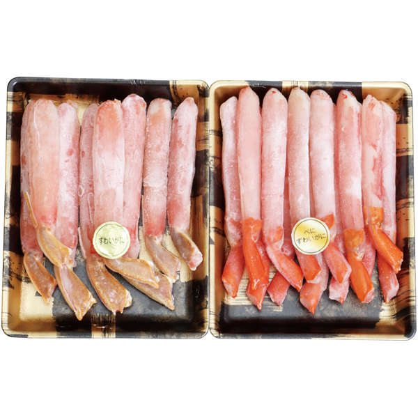 生ずわいがに紅ずわいがにしゃぶしゃぶ用セット（250g＋250g） 商品サムネイル