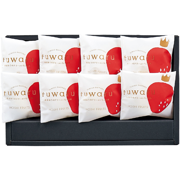 ホシフルーツ あまおうのクリームいちご大福 fuwaru 商品サムネイル