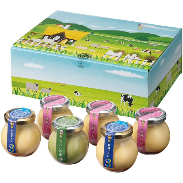 大富牧場 牧場プリン 安納いもPREMIUM 商品サムネイル