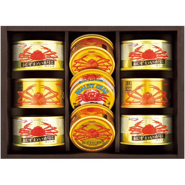 キョクヨー＆宝幸＆マルハニチロかに缶詰ギフト 商品サムネイル