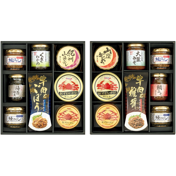 かに缶＆酒悦＆佃煮詰合せ 商品サムネイル