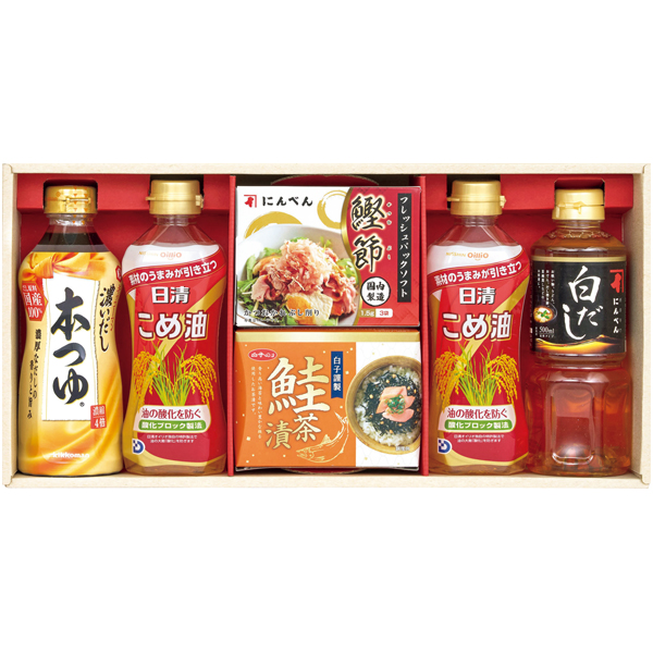 にんべん＆日清オイルバラエティギフト 商品サムネイル