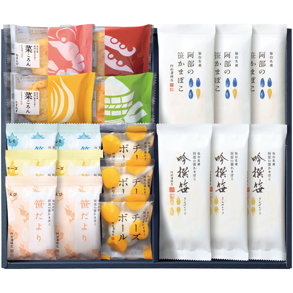 阿部蒲鉾店 笹かまぼこ詰合せ 商品サムネイル