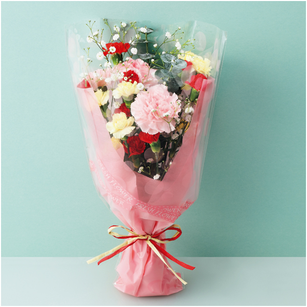 ケーアイ・フレッシュアクセス カーネーション「カラフルブーケ」【母の日】 商品サムネイル