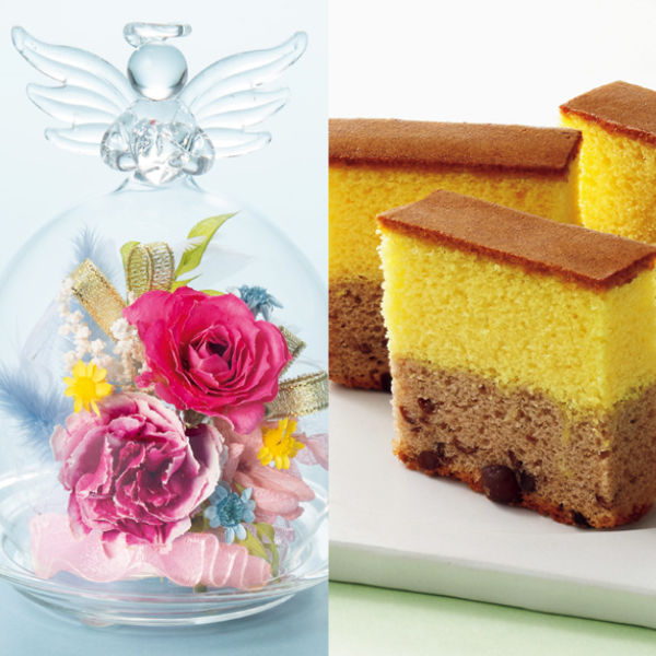 Luna ジュエルフルール「アンジュ」＋和泉屋 カステラ「綺麗菓」【母の日】 商品サムネイル