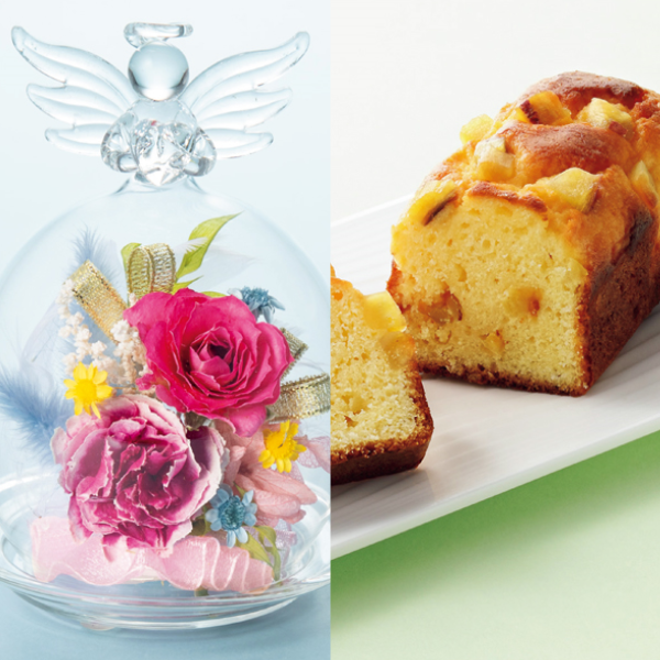 Luna ジュエルフルール「アンジュ」＋東京堂 芋パウンドケーキ【母の日】 商品サムネイル