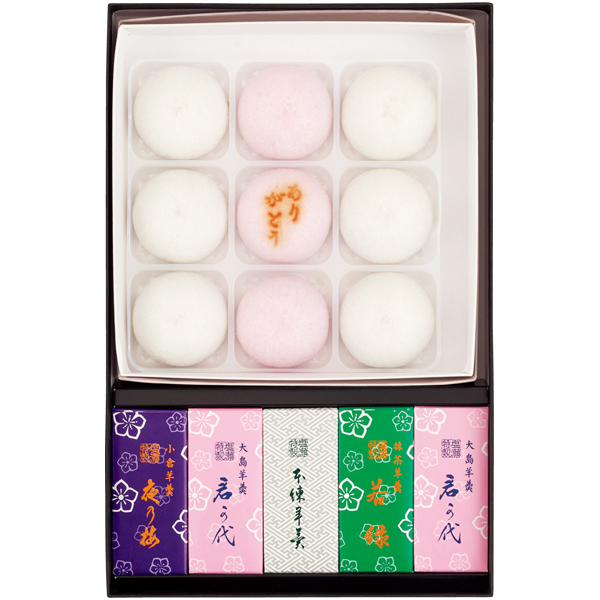 塩瀬総本家 薯蕷饅頭・姫羊羹詰合せ【母の日】 商品サムネイル