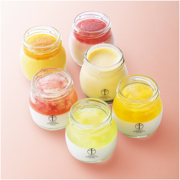 銀座千疋屋 フルーツ杏仁・プリン詰合せ【父の日】 商品画像(1)