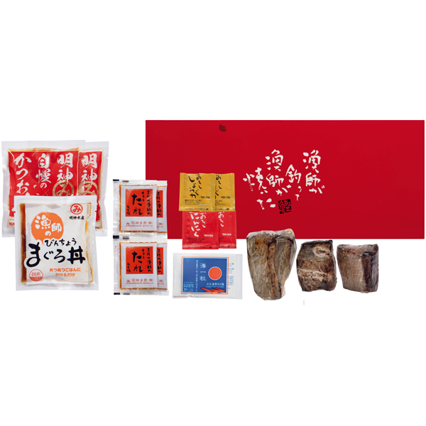 明神水産 鰹と鮪を楽しむ詰合せ～藁焼きたたきとどんぶり～【母の日】 商品サムネイル