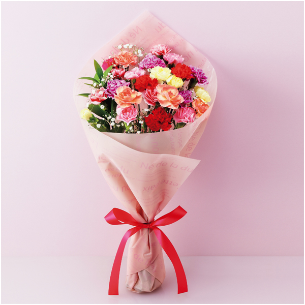 竹中庭園緑化 なないろカーネーションブーケ【母の日】 商品サムネイル