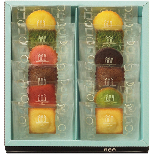 アンリ・シャルパンティエ プティ・ガトー・アソルティとプリザーブドフラワー「ガーデン」【母の日】 商品画像(2)