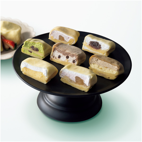 和田又 手包みもちっとクレープ 9個【父の日】 商品画像(1)