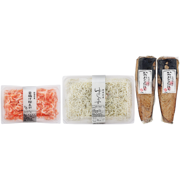 焼津石原水産 静岡県産 鰹たたき桜えびしらす詰合せ【父の日】 商品サムネイル
