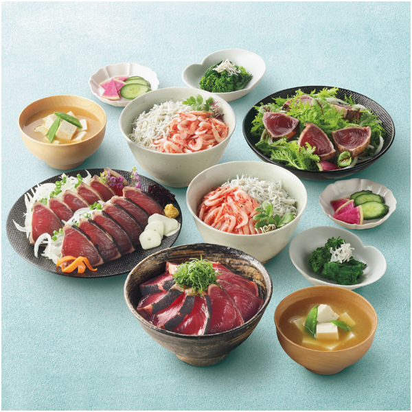 焼津石原水産 静岡県産 鰹たたき桜えびしらす詰合せ【父の日】 商品画像(1)